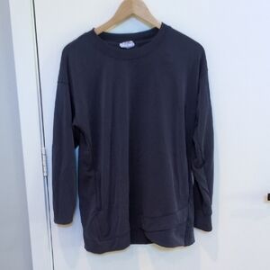 Dark Gray Long Sleeve Sweatshirt